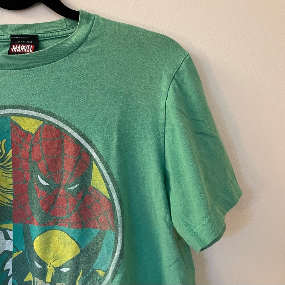 Marvel | Green Graphic Tee | Size Medium - Picture 5 of 9